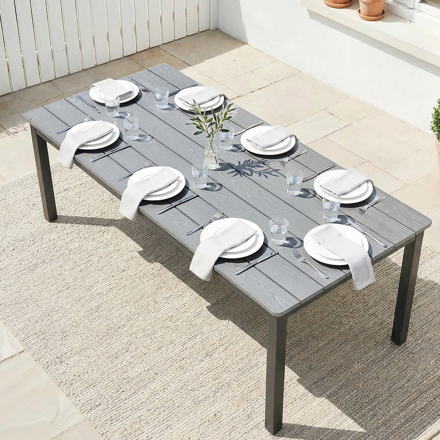 Garden Dining Table for 6-8 Person