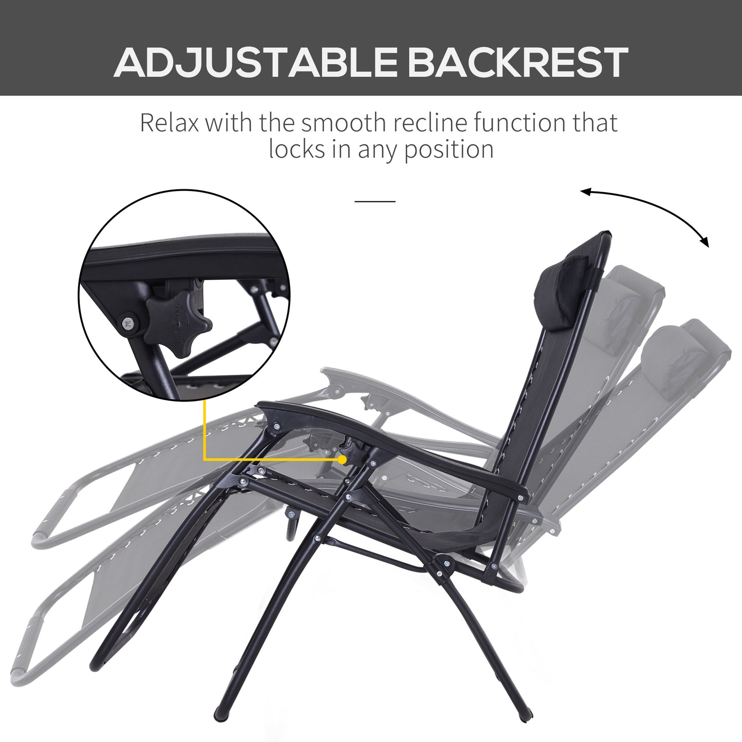 Zero Gravity Chair Set of 2