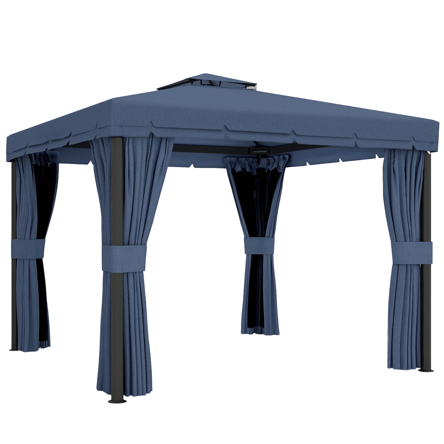 3 x 3(m) Patio Gazebo Canopy Garden Pavilion Tent Shelter Marquee (1)