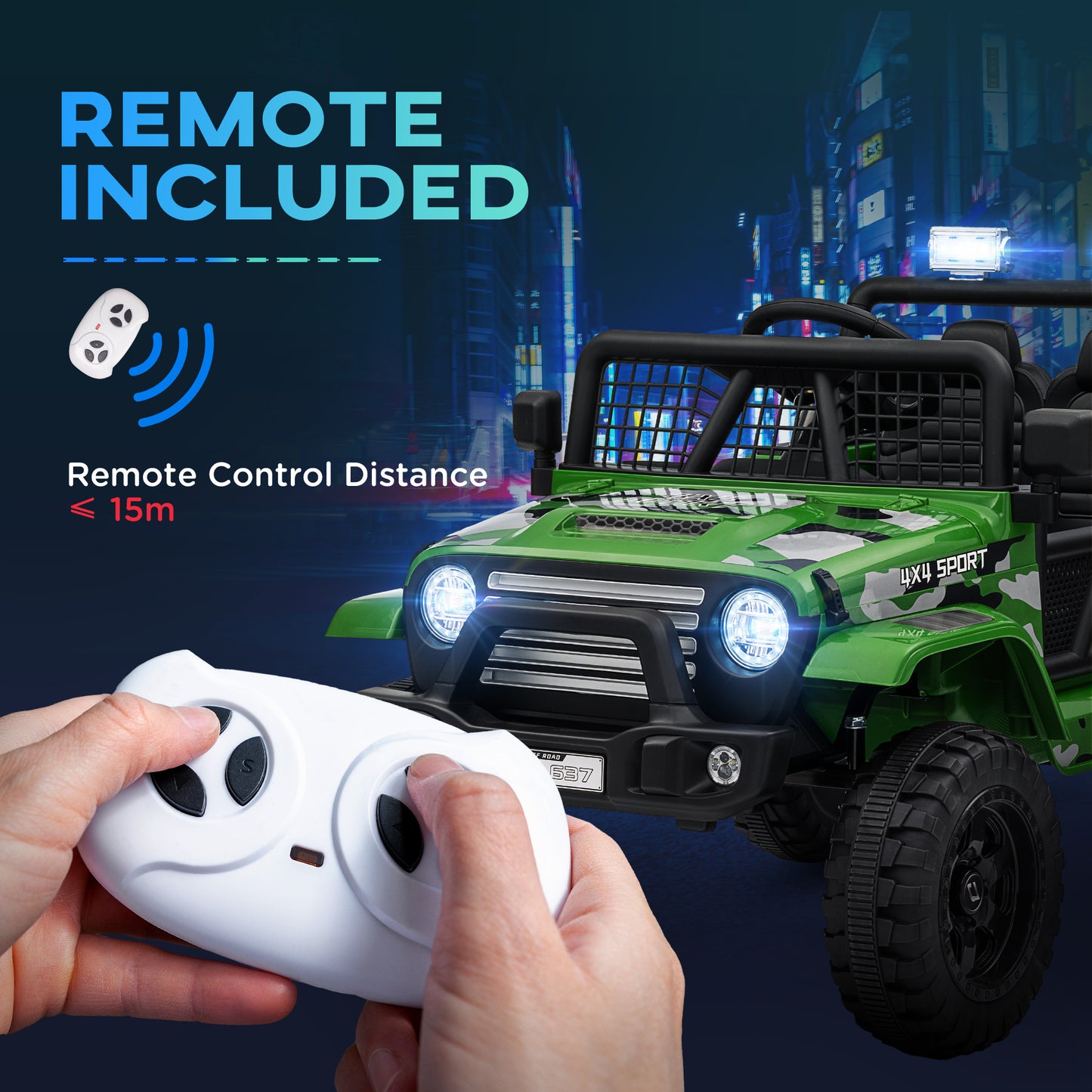 12V Battery Powered Kids Ride-On Car