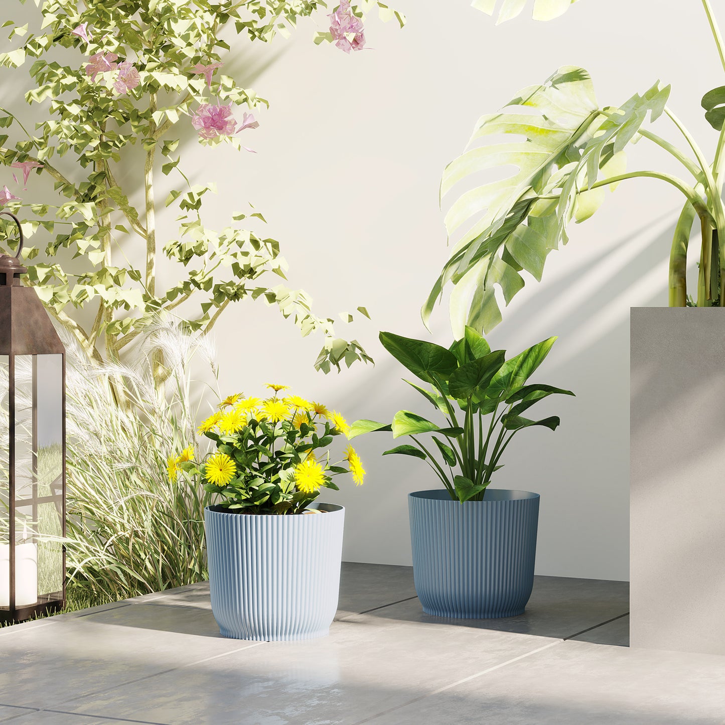Set of Two Ф22cm Planters