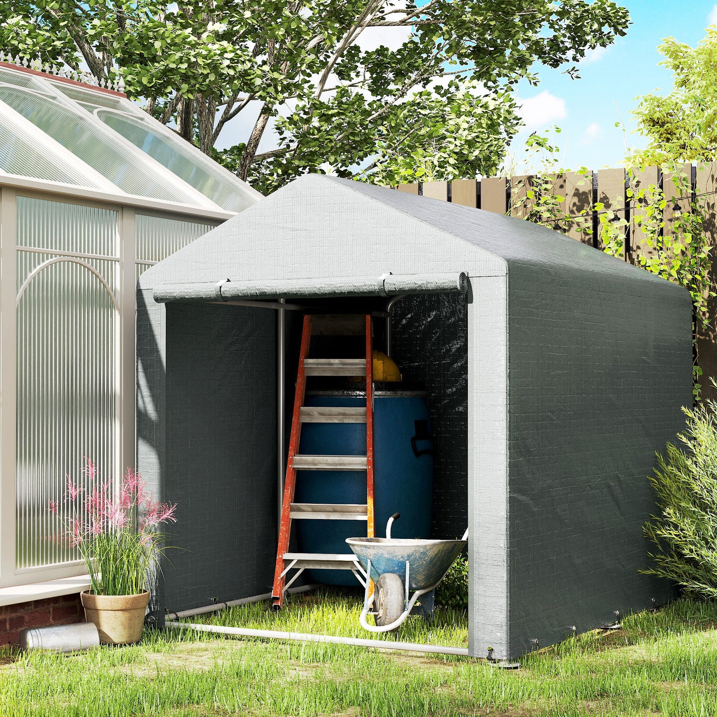 2.2 x 1.6 m Outdoor Storage Tent, with Accessories