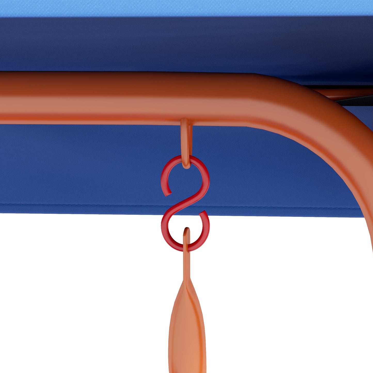 Two Seater Kids Garden Swing (1)