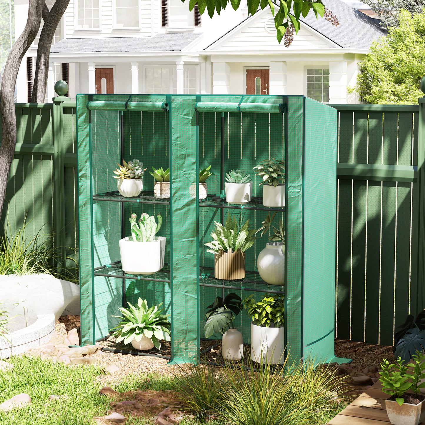 Three-Tier Mini Greenhouse (2)