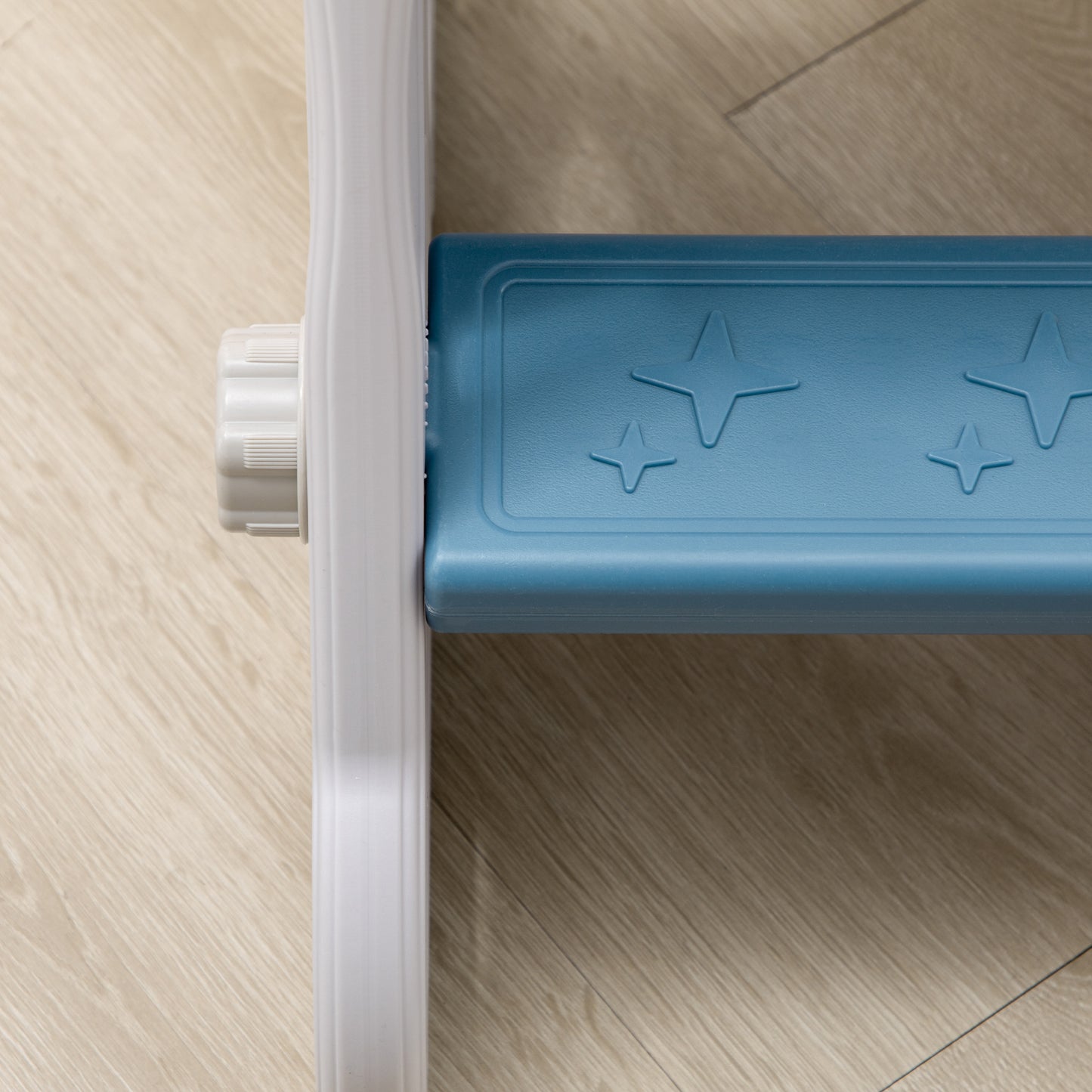 Space-Themed Baby Slide, Indoor Freestanding Kids Slide
