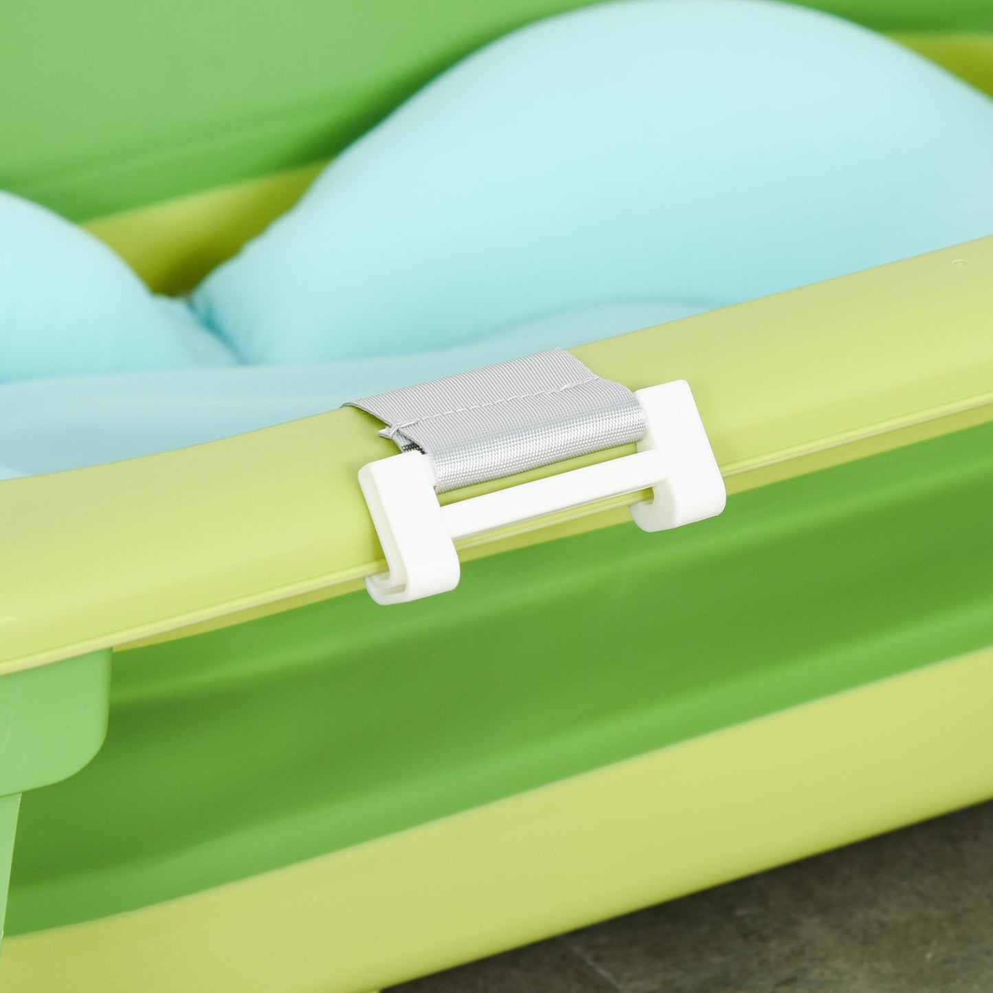 Baby Bath Tub for Toddler Kids Infant Ergonomic Foldable Secure