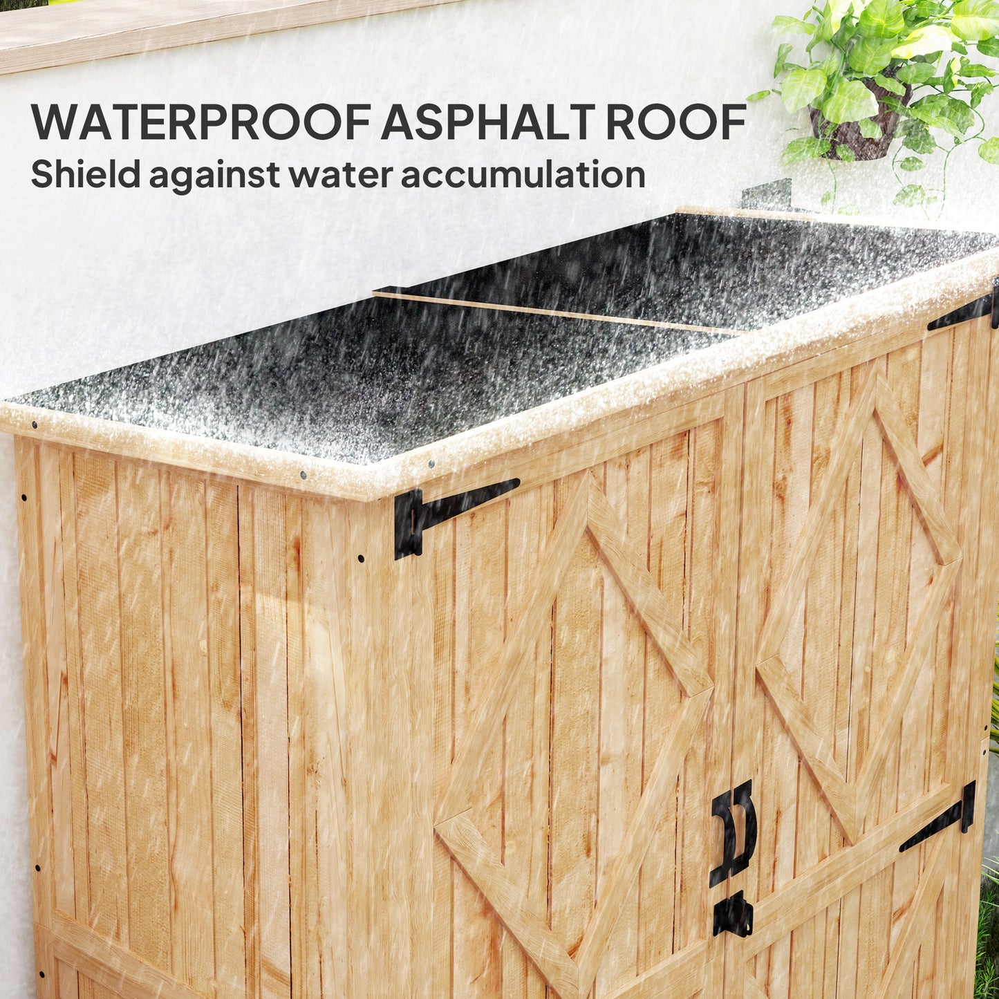 Wooden Garden Storage Shed