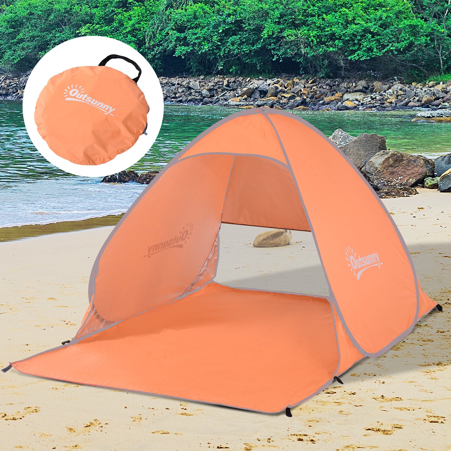 2 Person Pop Up UV Shelter Shade