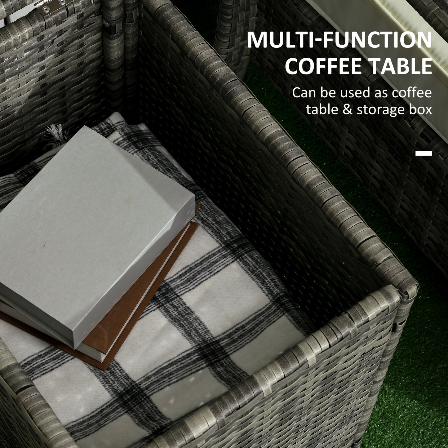 3 Pieces Rattan Bistro Set (2)