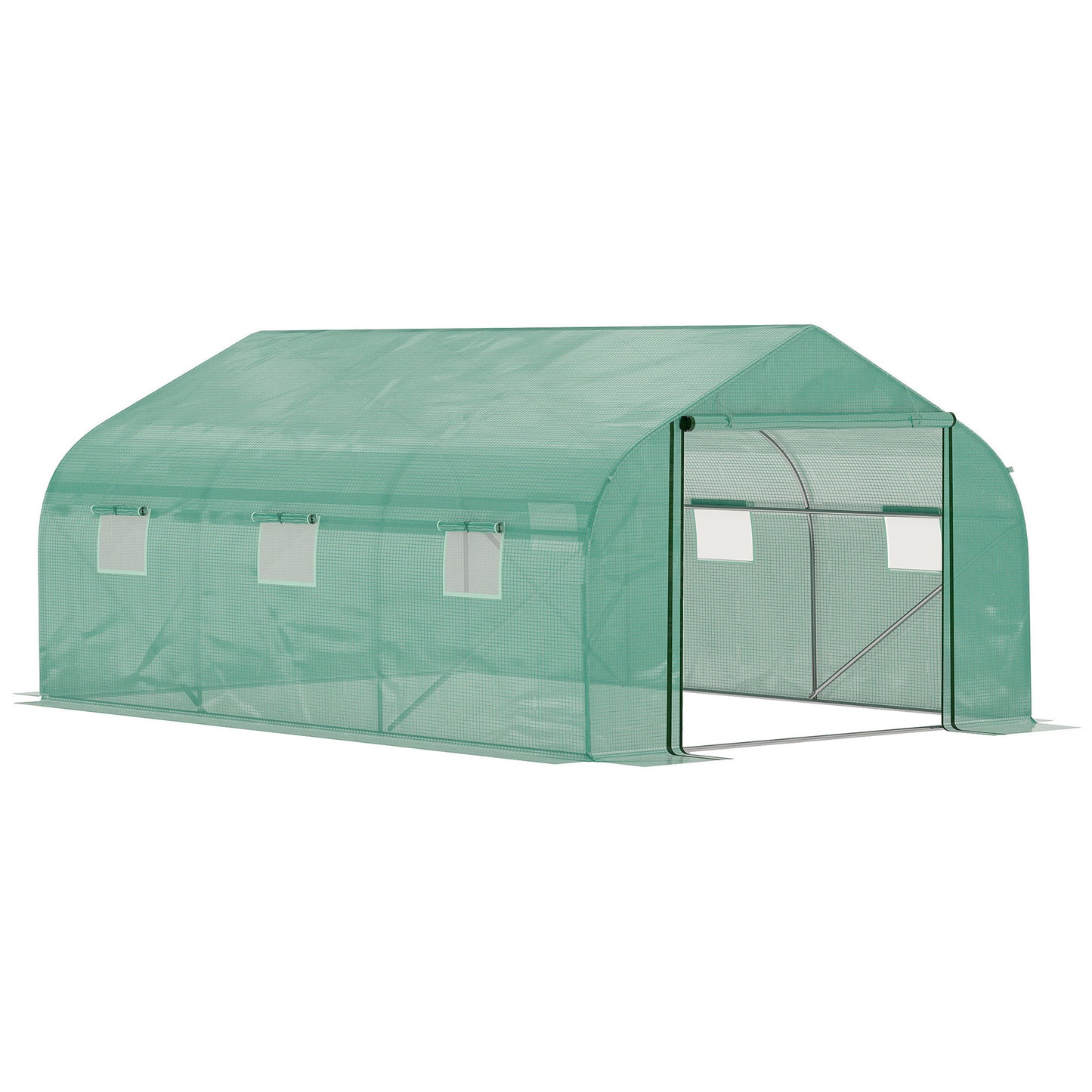 Walk-in Polytunnel Garden Greenhouse (1)