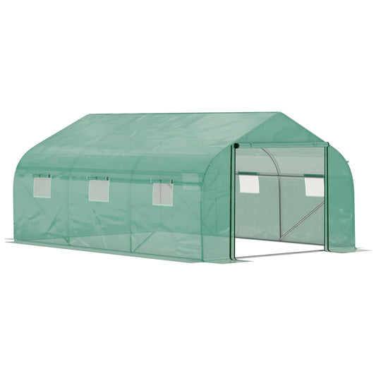 Walk-in Polytunnel Garden Greenhouse (1)