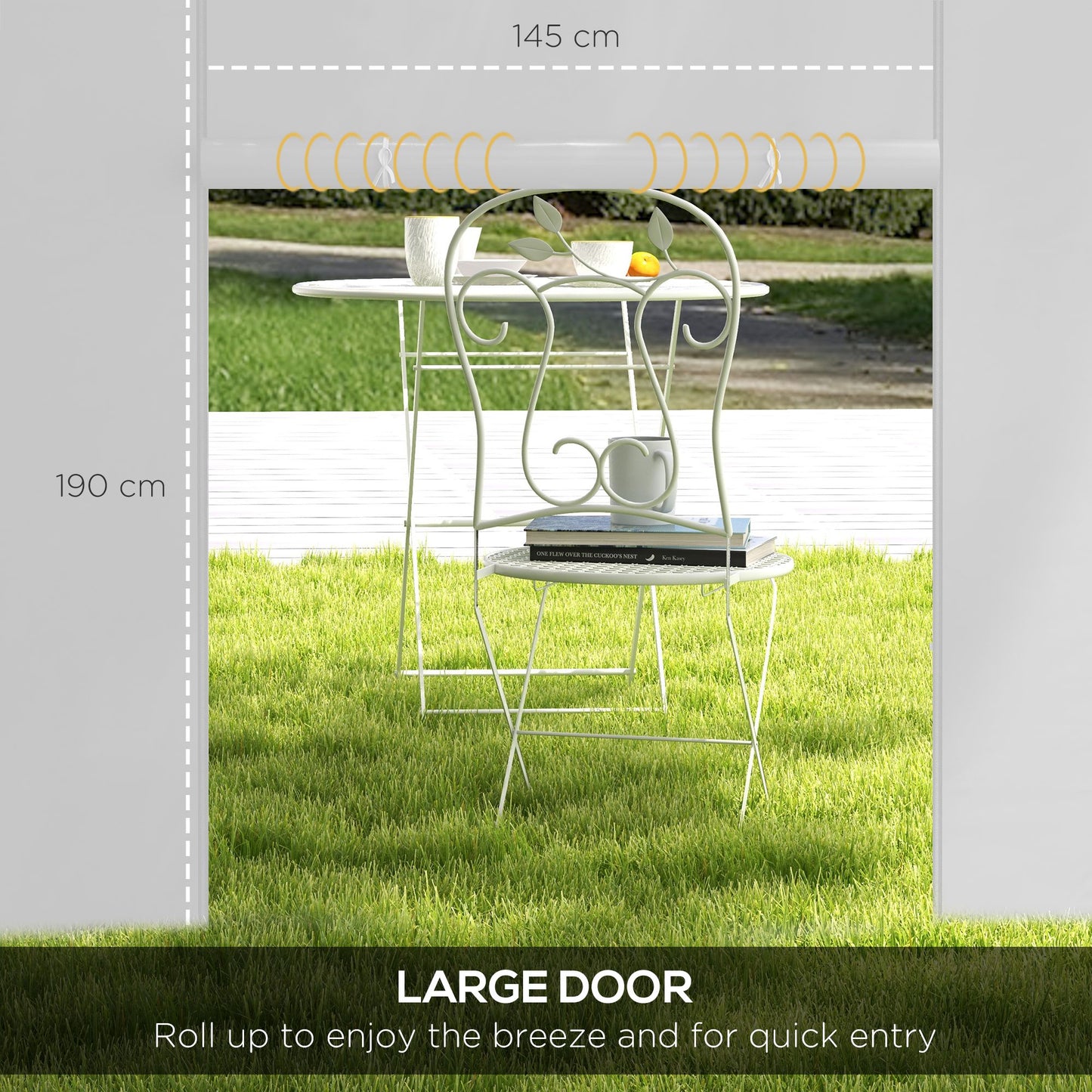 Gazebo Side Panels, 2 Pack Sides Replacement