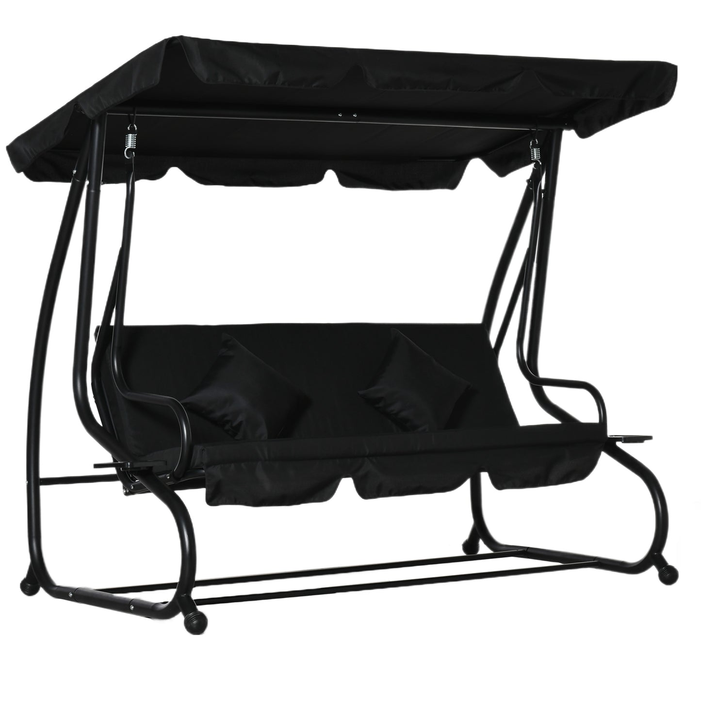 Three-Seater Garden Swing Bed