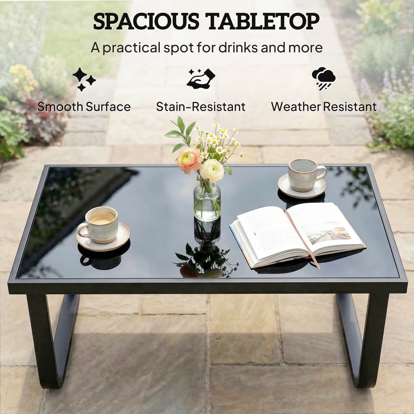 Outdoor Garden Coffee Table (1)