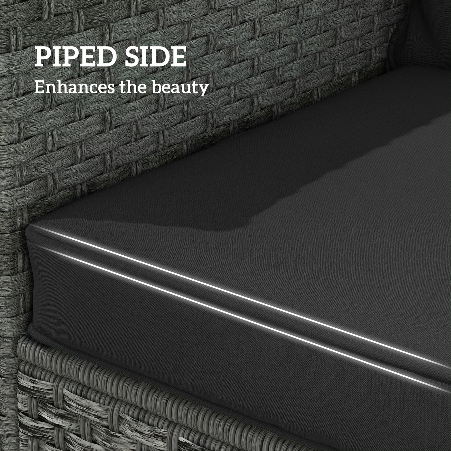 Seat and Back Padded Cushion Set, CUSHION ONLY