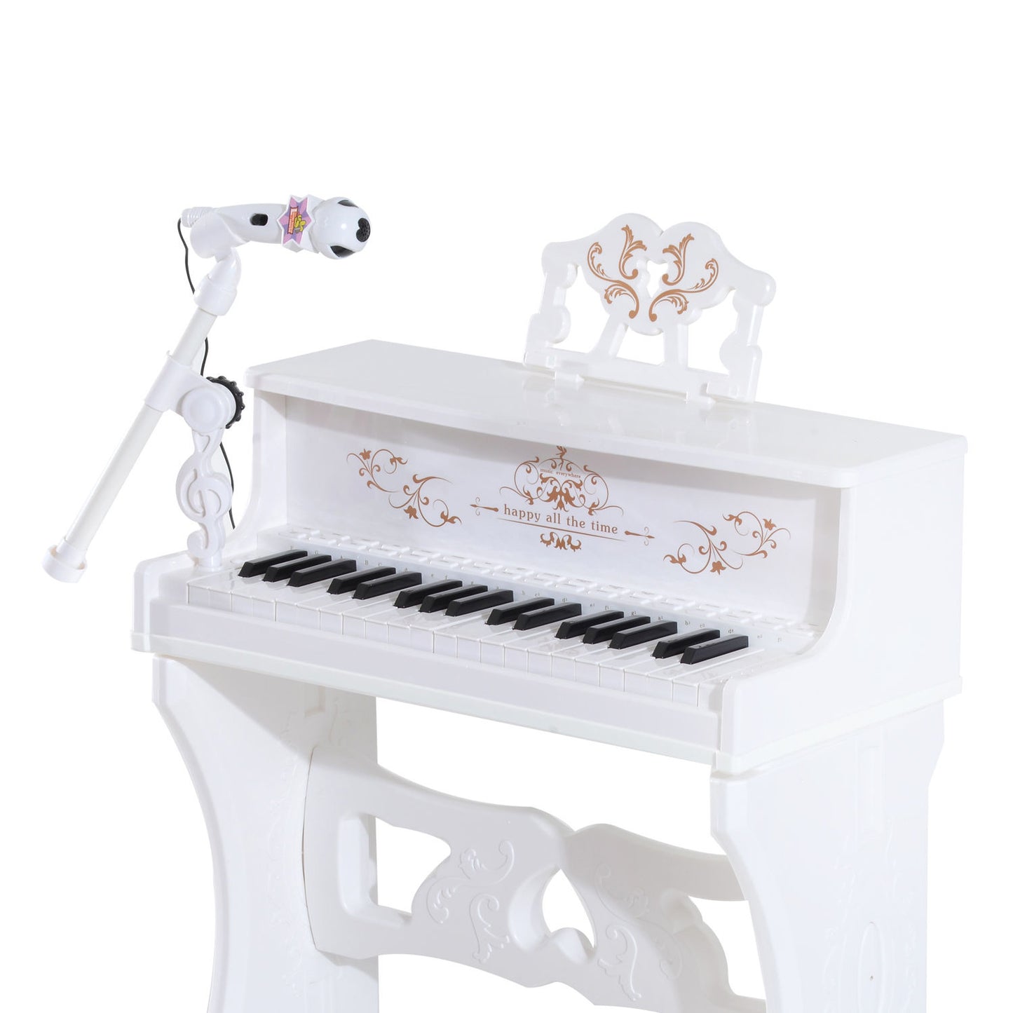 37 Keys Kids Piano Mini Electronic Keyboard Light Kids Musical