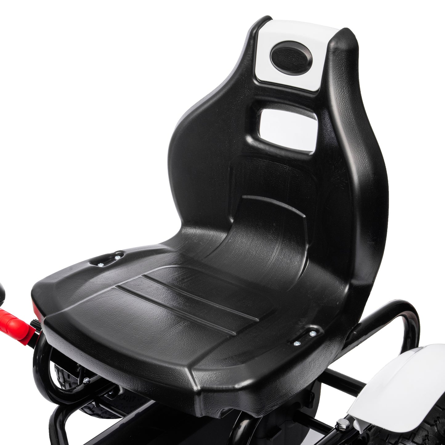 Pedal Go Kart, Kids Ride On Racer with Adjustable Seat