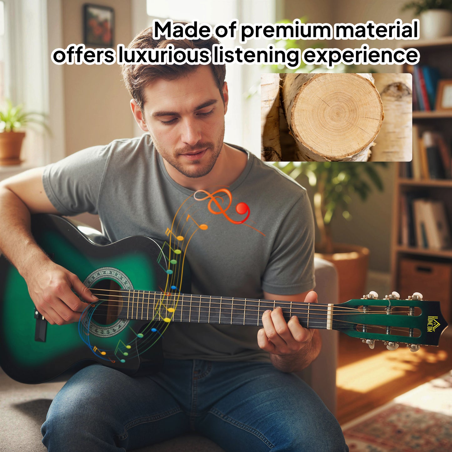 38 Inch Acoustic Electric Guitar