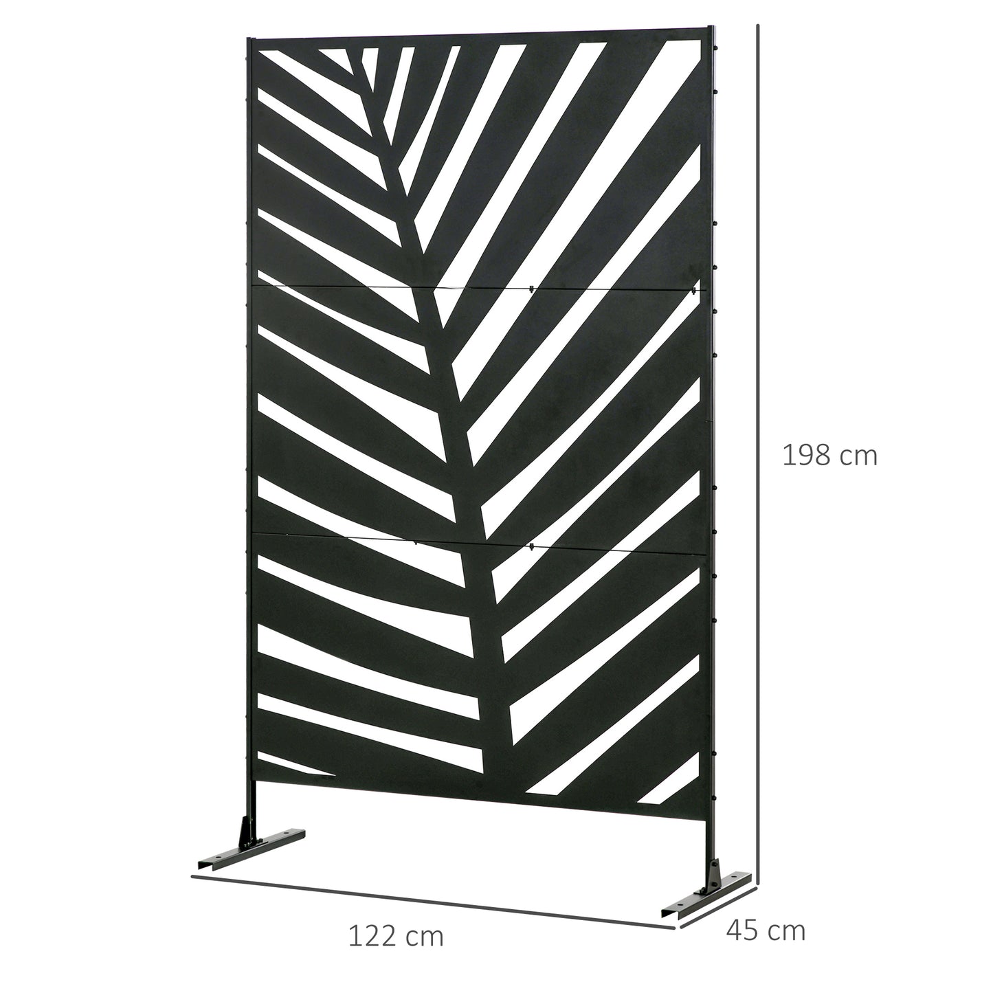 Decorative Privacy Screen with Stand (1)
