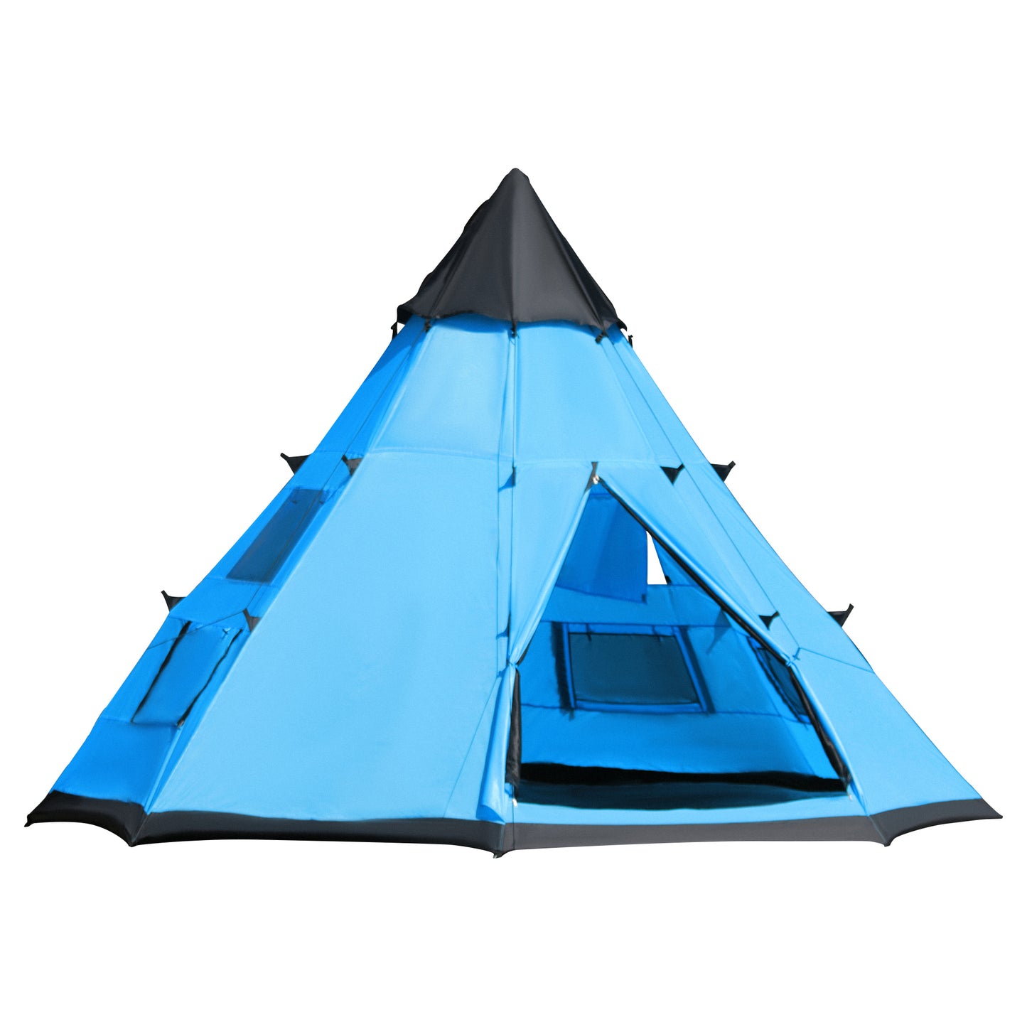 6 Men Tipi Tent with Carry Bag