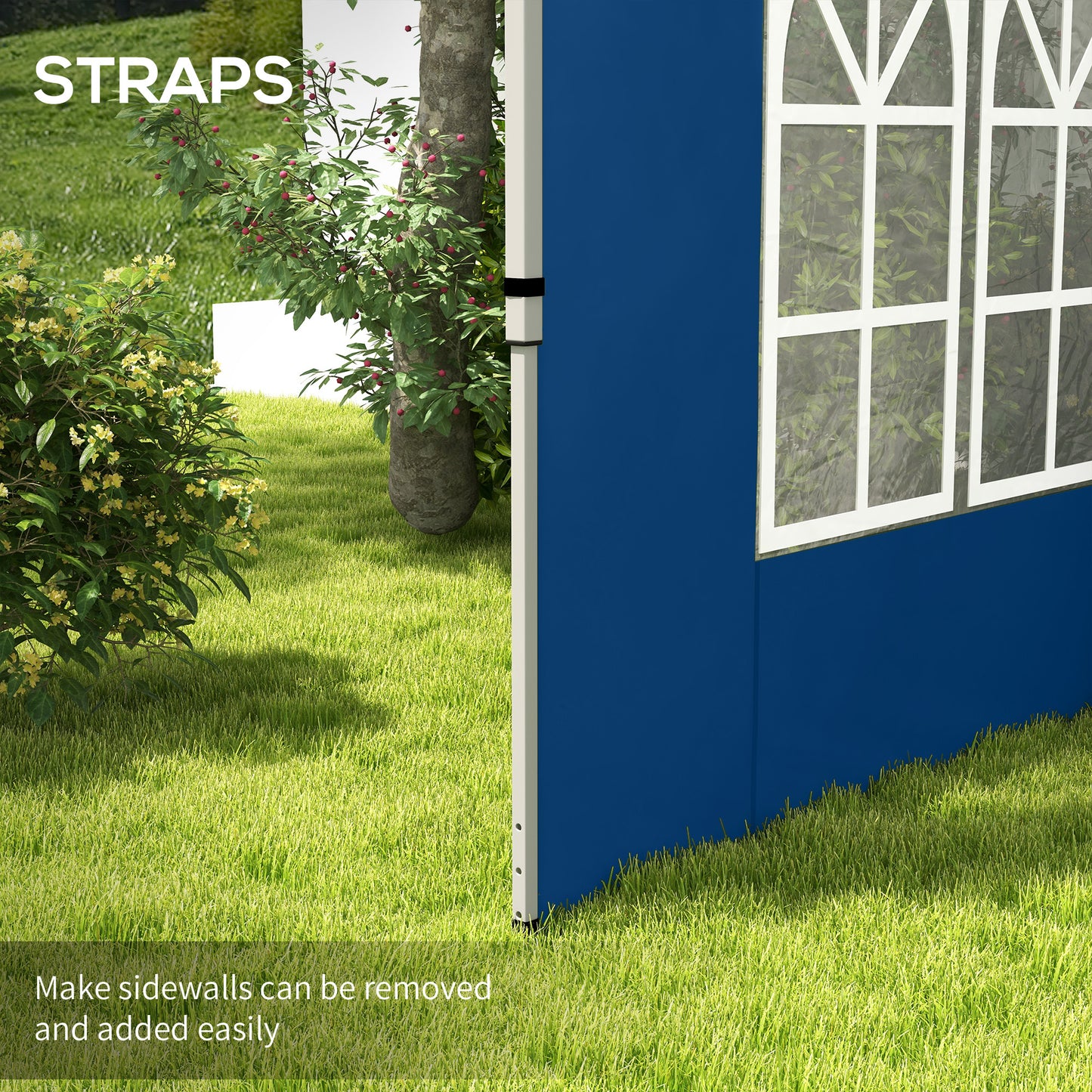 Set of 2 Gazebo Side Panels