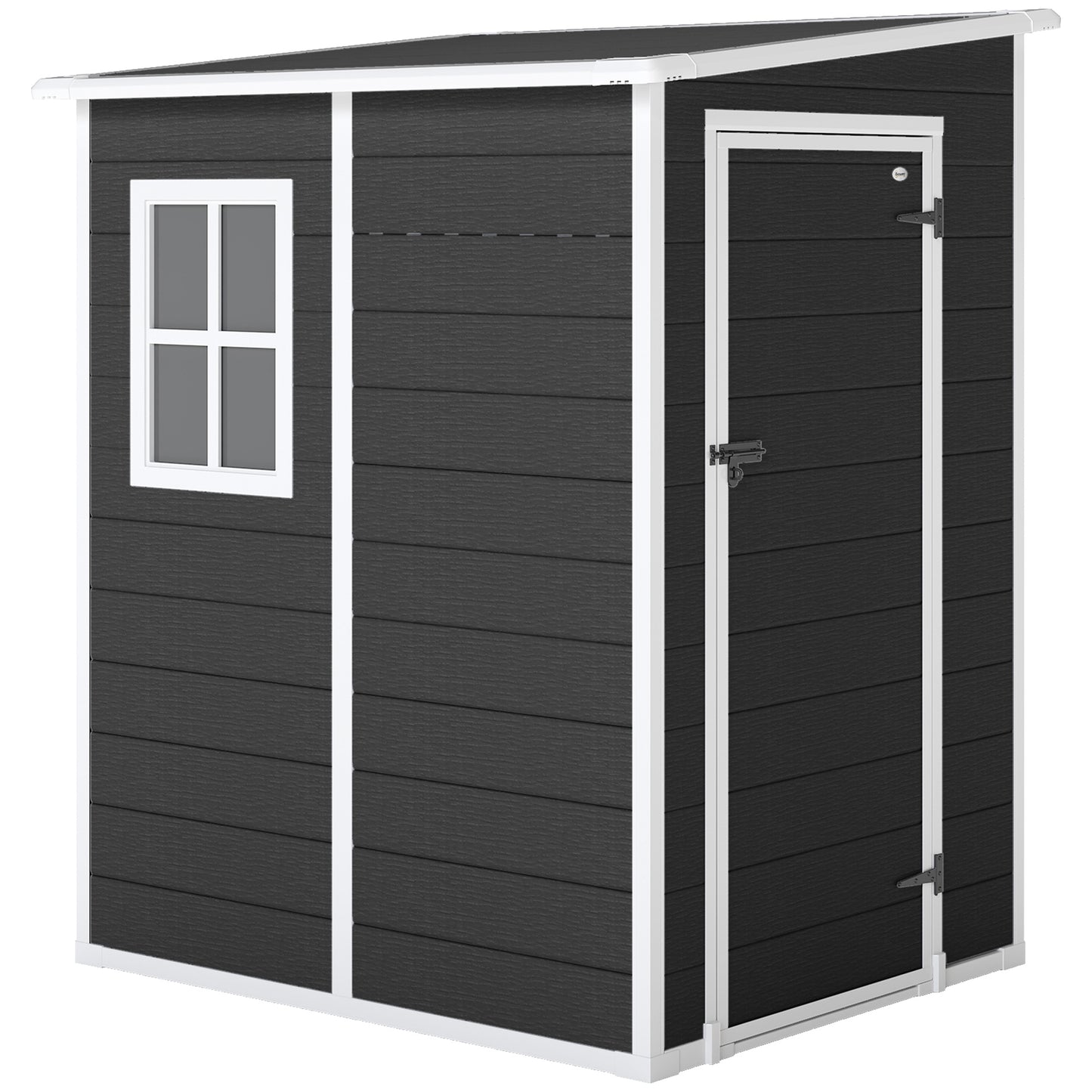 4'x5' Garden Storage Shed, Lean to Shed