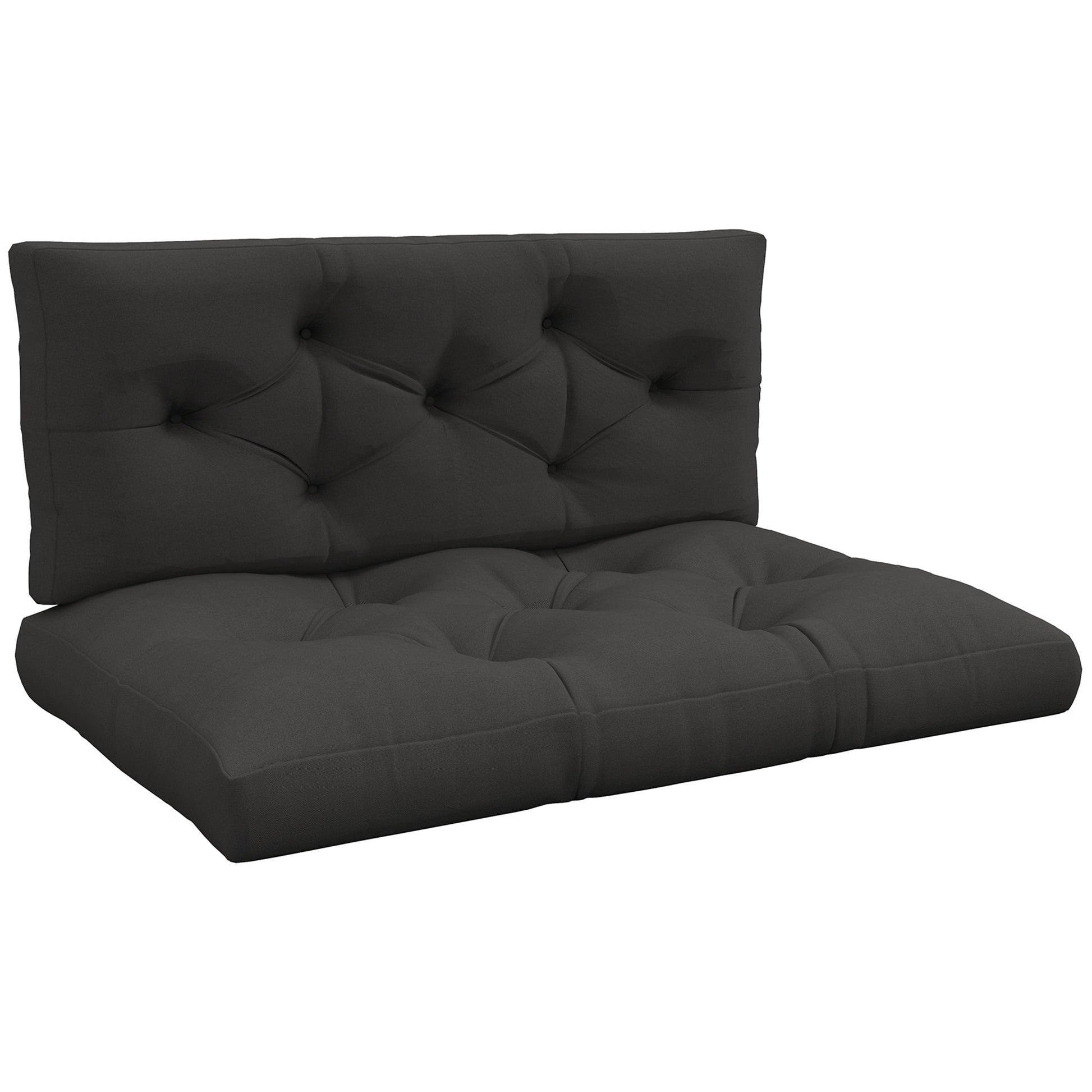 Seat and Back Padded Pallet Cushion Set