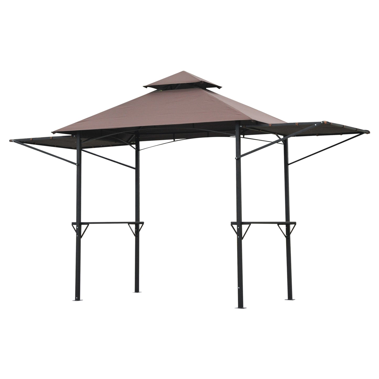 2.4 x 1.5 m (8' x 5') Grill Gazebo Canopy