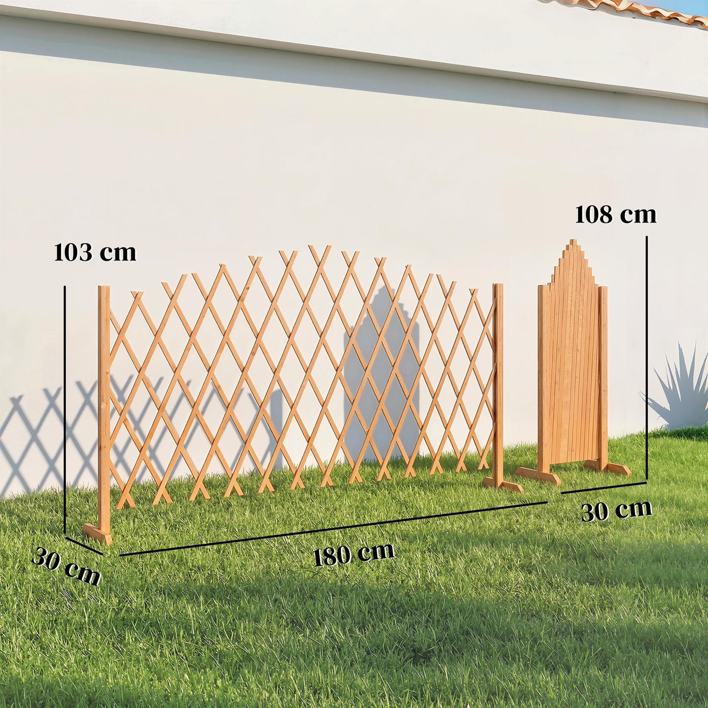 2 Pack Expanding Fence Panels