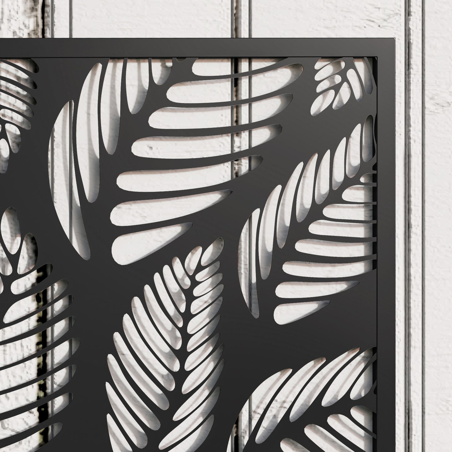 Outdoor Metal Planter, with Back Trellis (1)