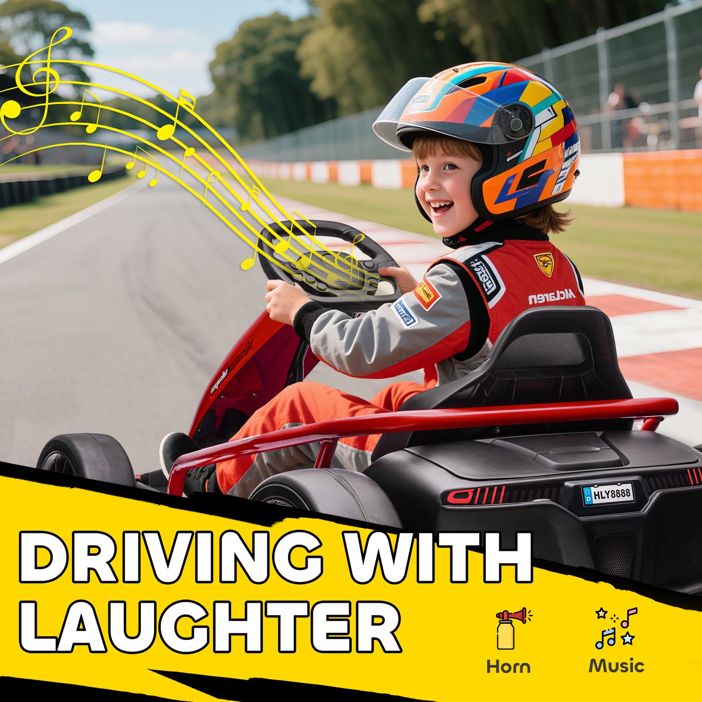 24V Electric Go Kart for Kids