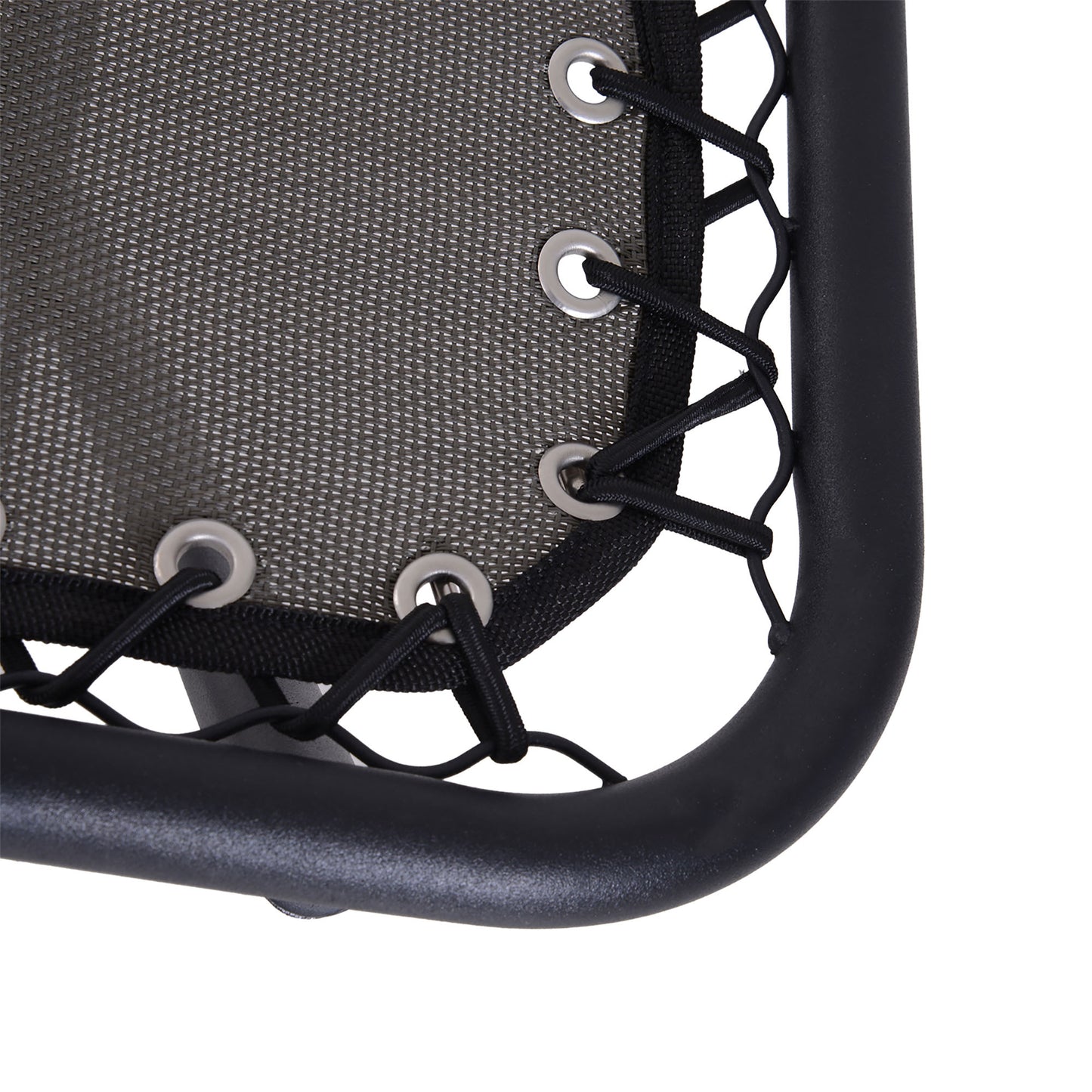 Zero Gravity Chair Metal Frame Texteline Armchair Outdoor Folding