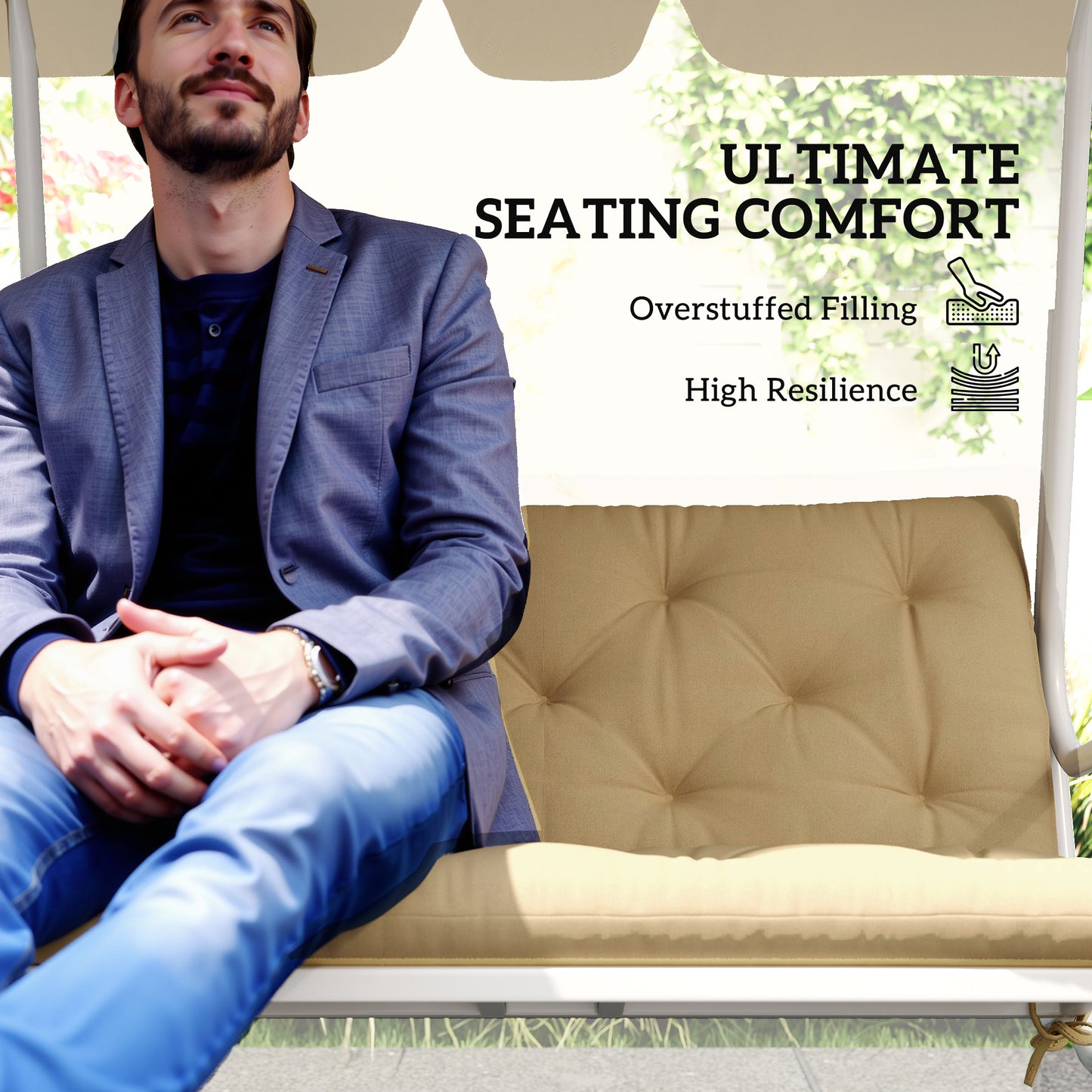 Two-Seater Bench Cushion