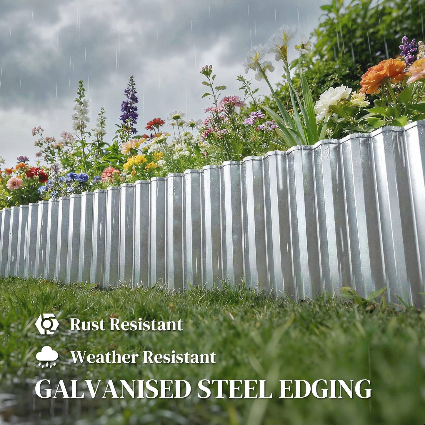 Metal Garden Edging Border