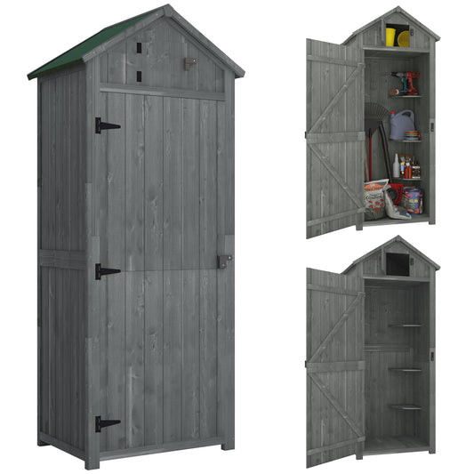 Wooden Garden Shed, Utility Outdoor Small Shed