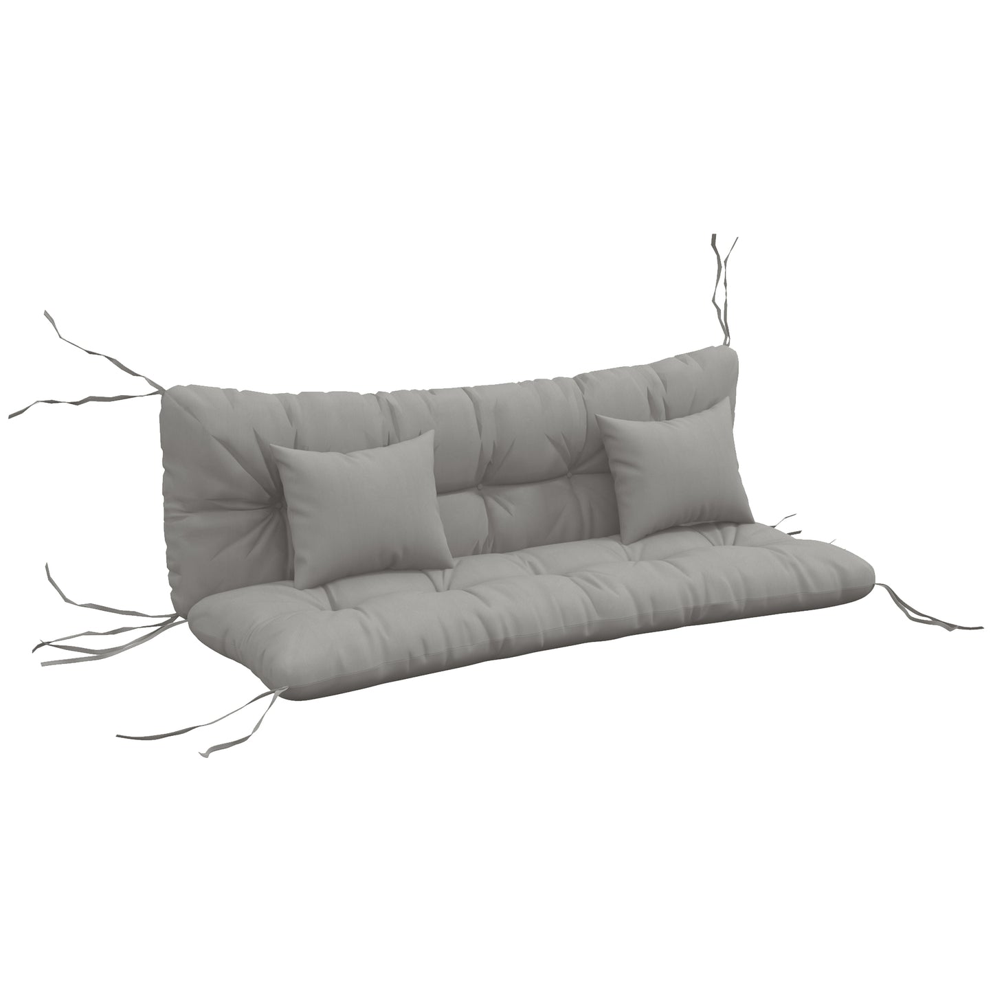 Back and Seat Cushion Replacement with 2 Pillows
