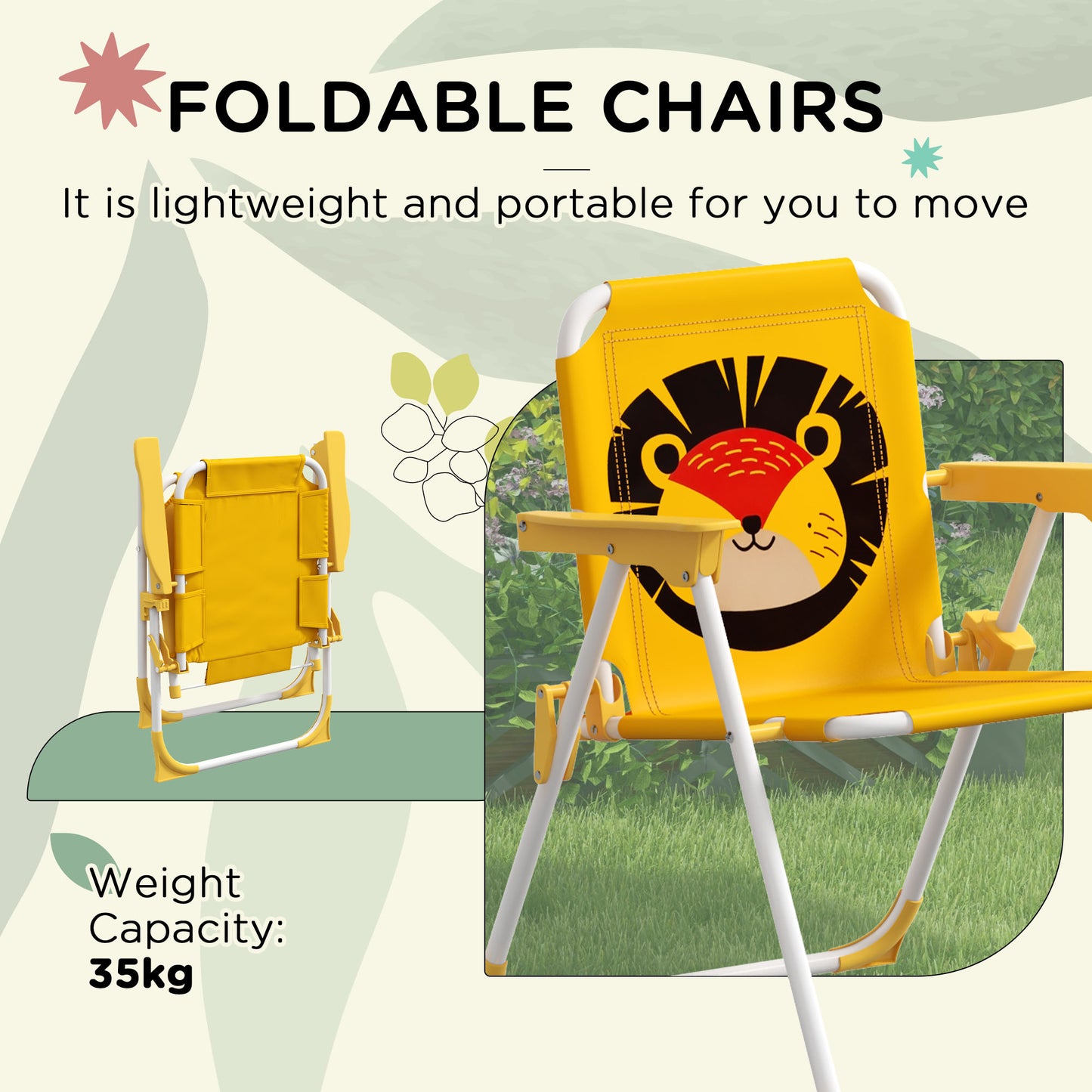 Kids Picnic Table and Chair Set (1)