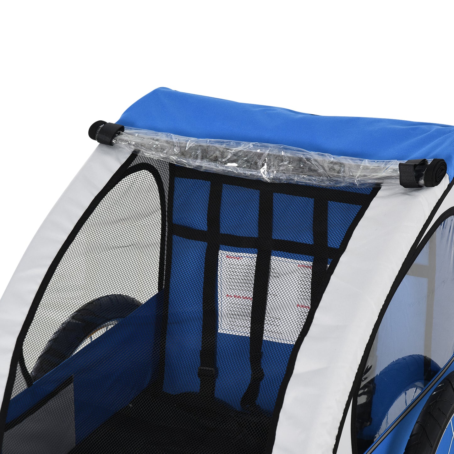 2 Seat Bike Trailer Bicycle wagon