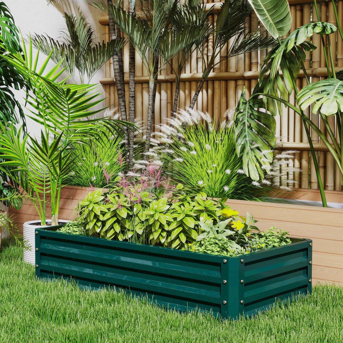 Set of 2 Raised Beds for Garden (1)