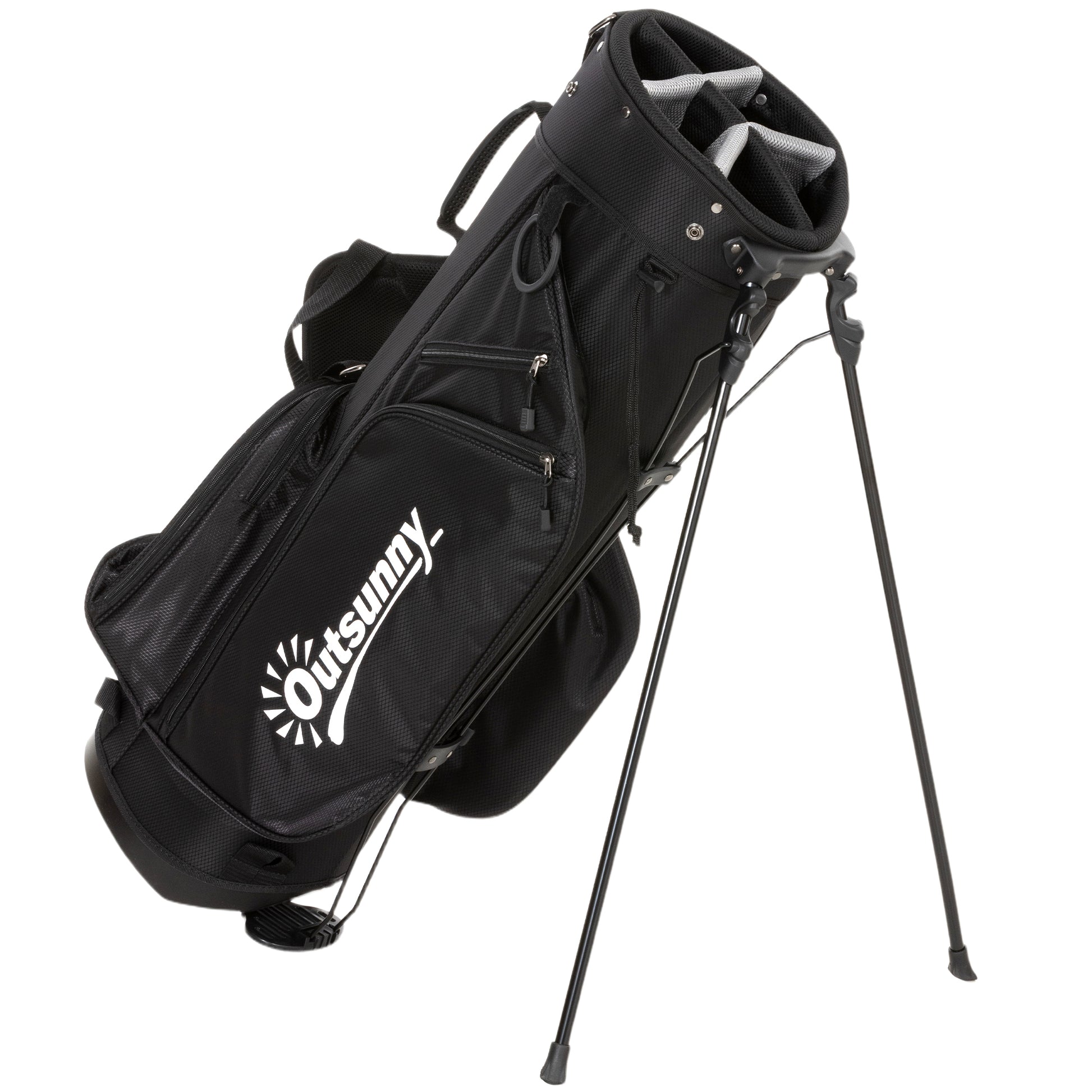 Golf Stand Bag 6 Way Full-Length Dividers