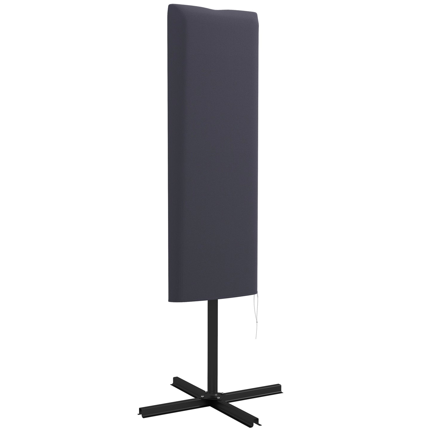 Outdoor Cantilever Umbrella Cover Parasol with Rod, Zipper