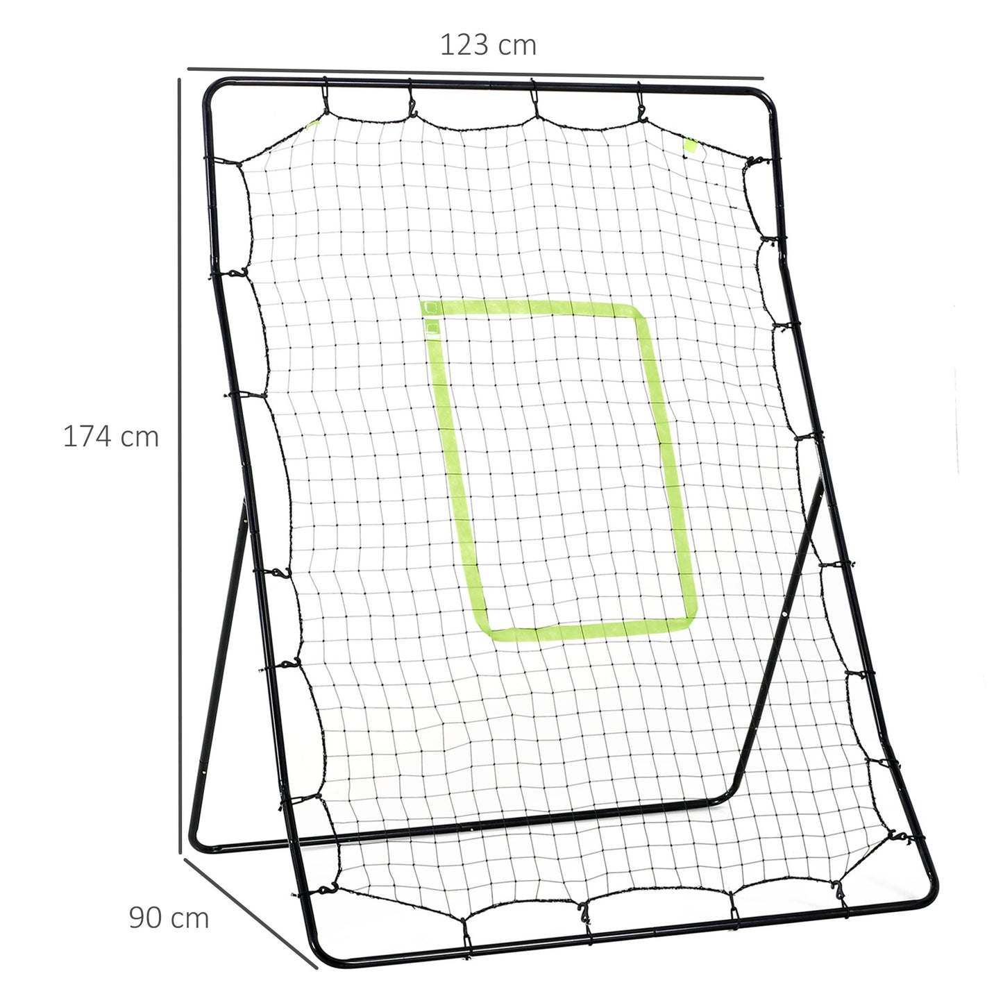 Baseball Rebounder Net Teens Adults Game Spot Softball Training Aid