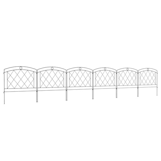 Metal Decorative Outdoor Picket Fence Panels