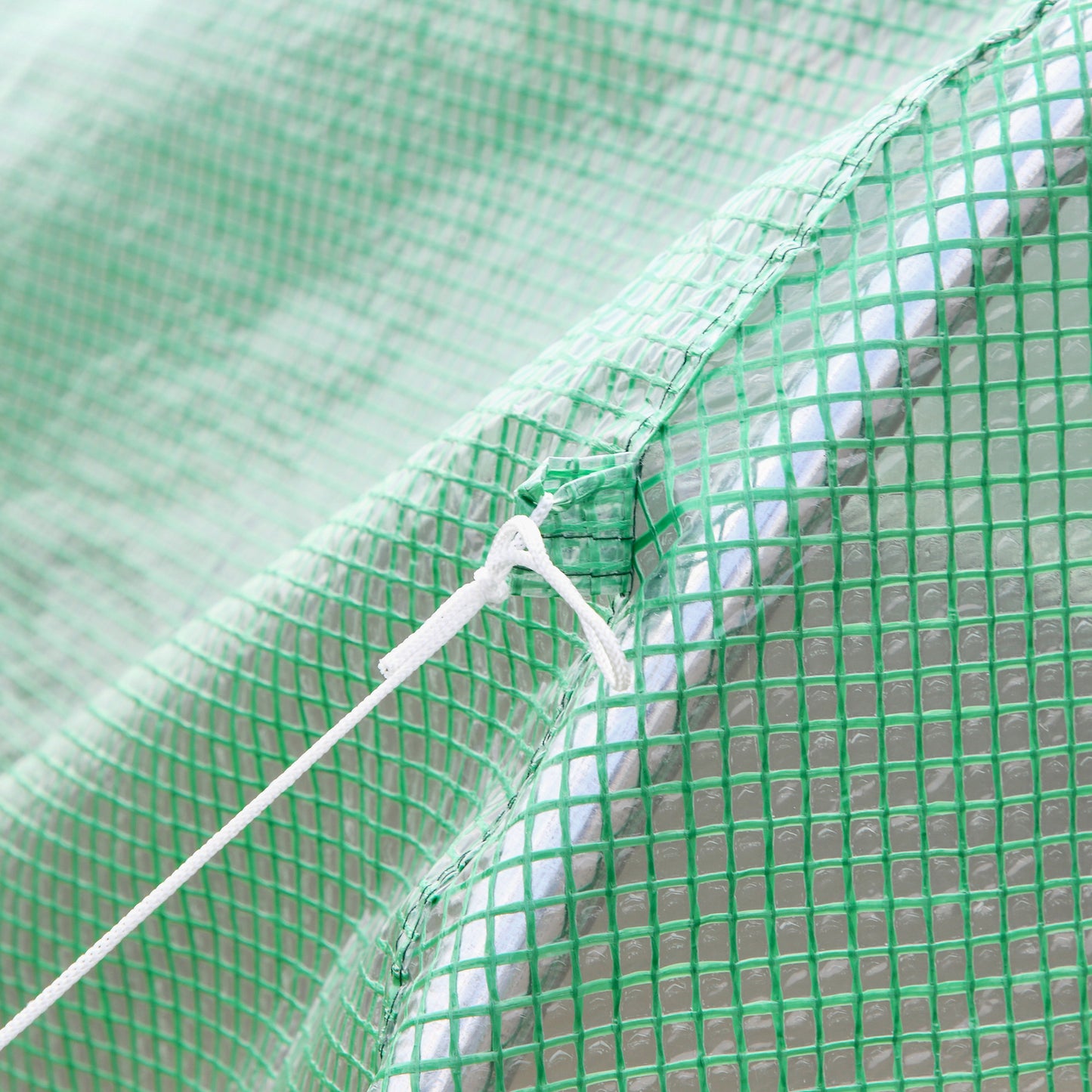 Walk-in Polytunnel Greenhouse Green House with Roll-up Sidewalls
