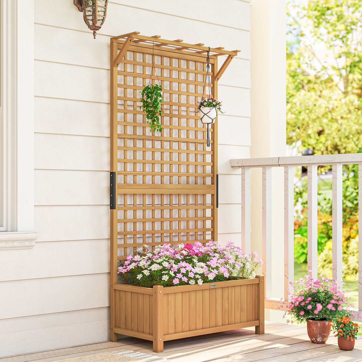 Raised Bed with Drainage Holes