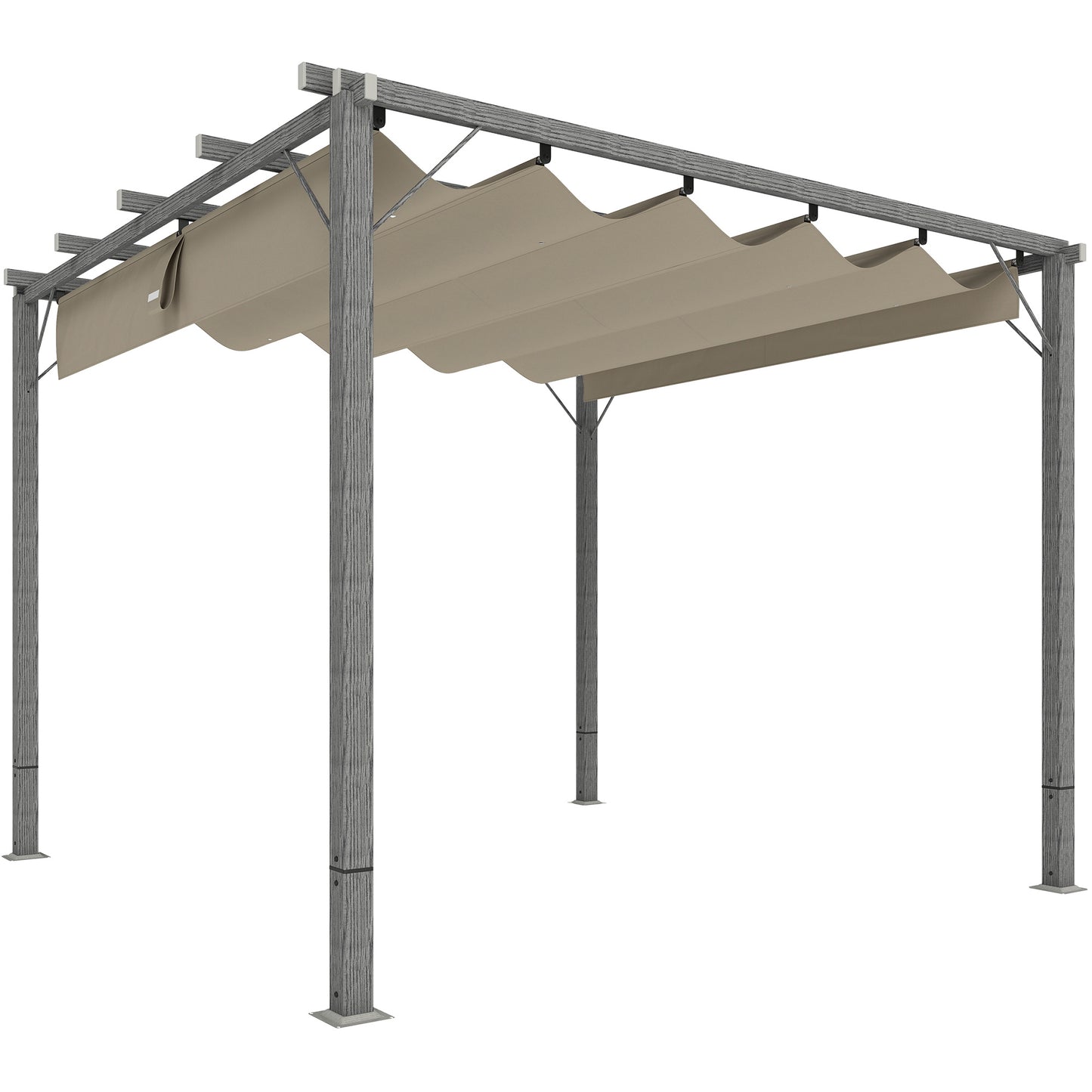 3 x 3 m Retractable Roof Pergola