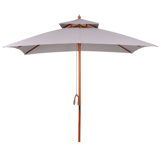 3 m Square Garden Parasol