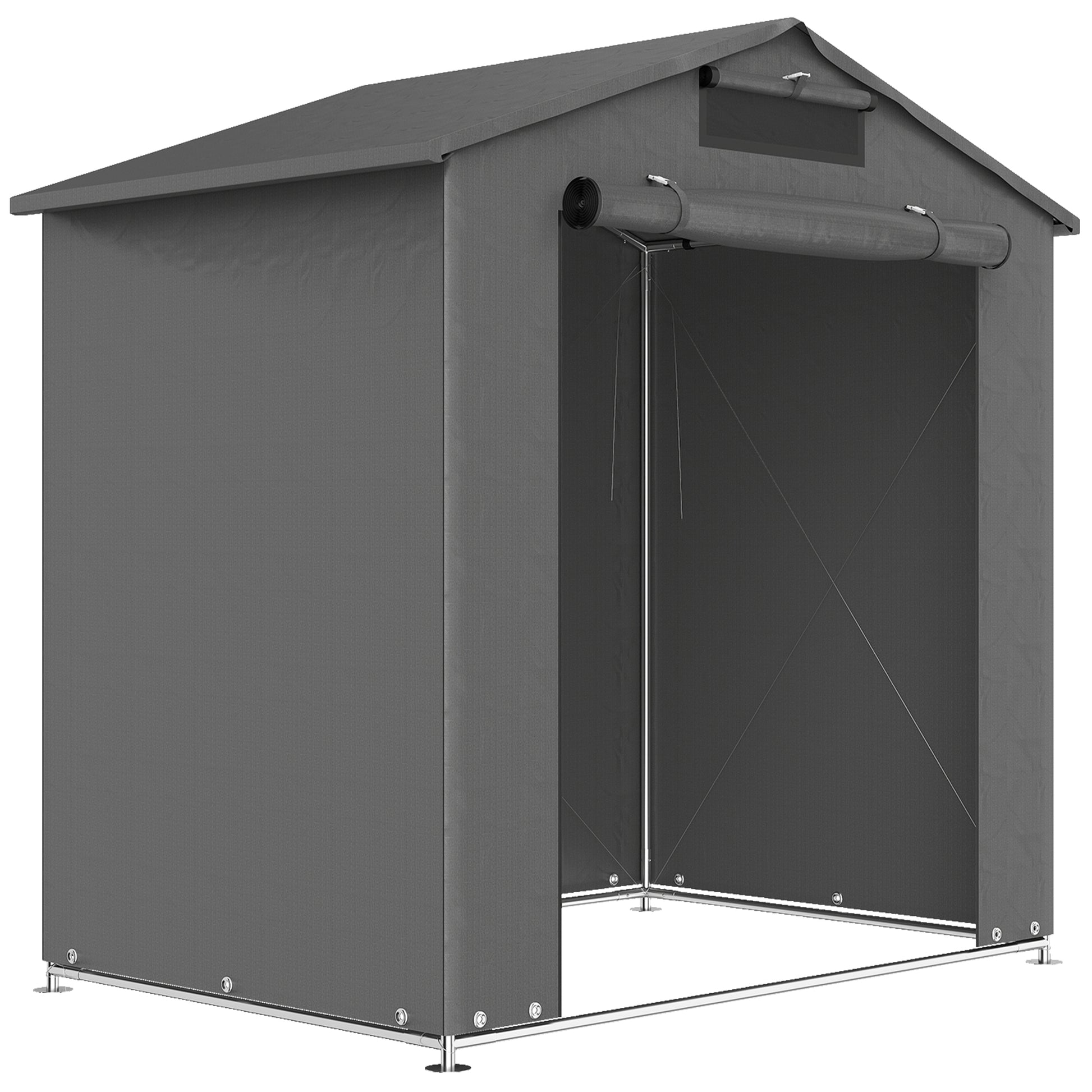 6 x 4 ft Outdoor Garden Storage Shed