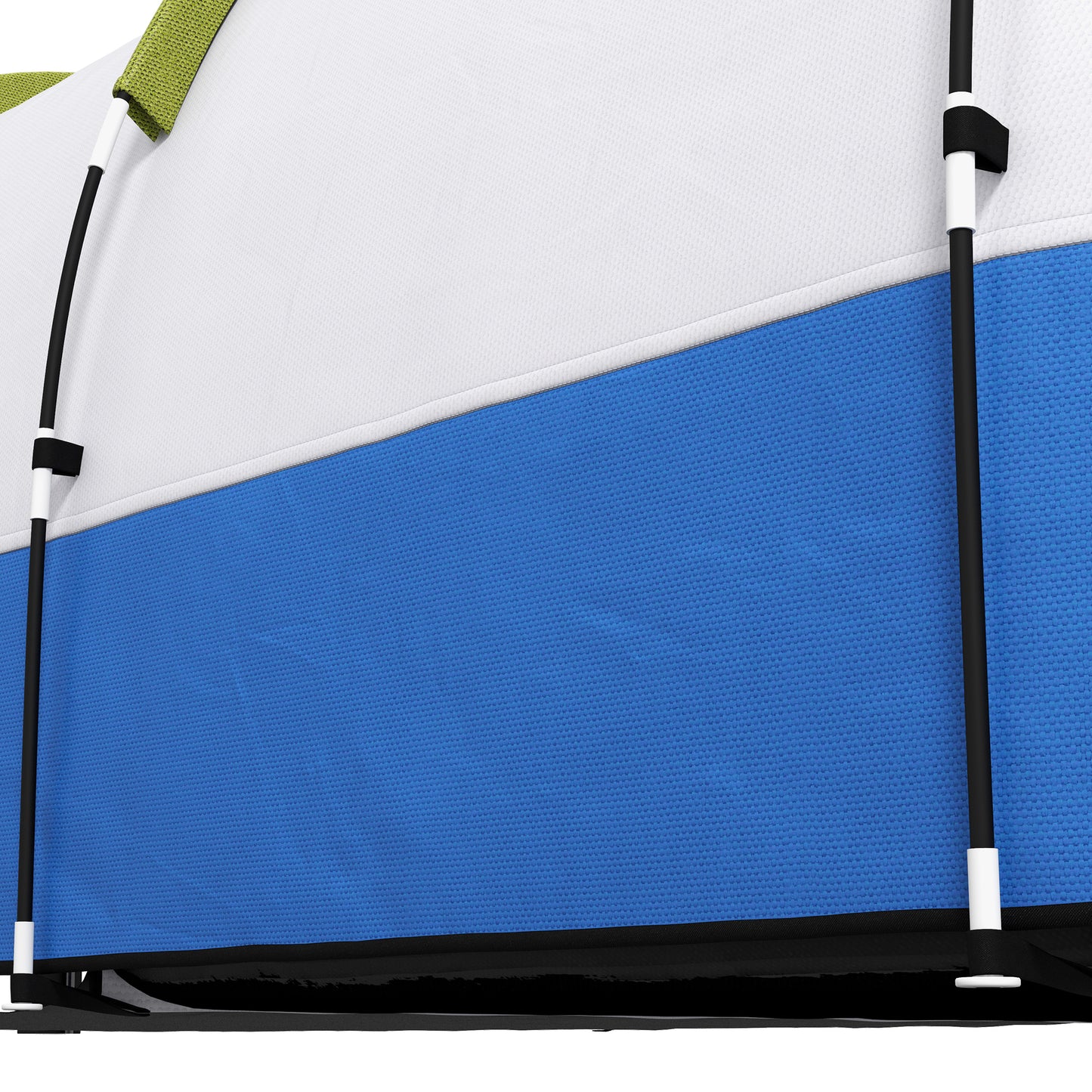 Three Man Two-Room Tent, with Porch and Accessories