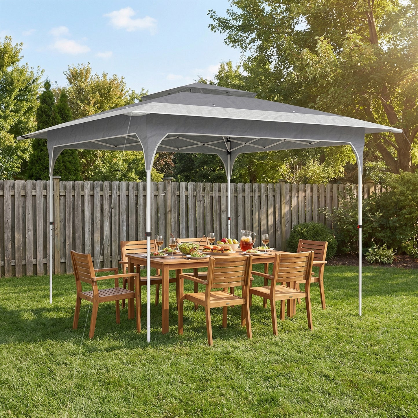 3.5 x 3.5 m Pop Up Gazebo with One-Push Setup